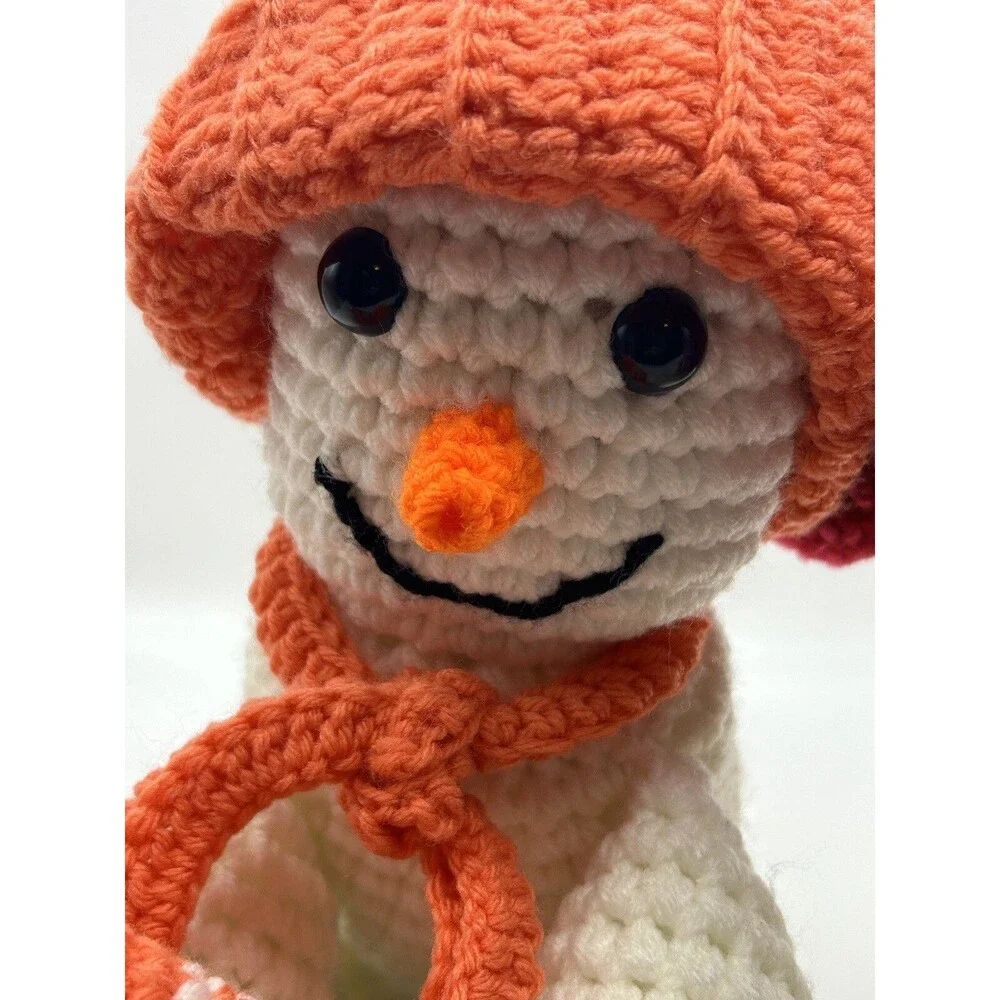 2  handmade Snowmen (12